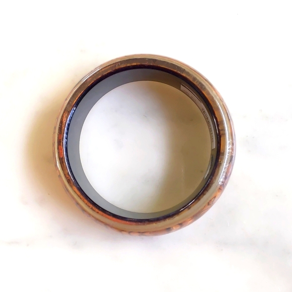 NWT. The Limited 1.25" Wide Multicolor Design Bangle Bracelet. - Picture 3 of 3